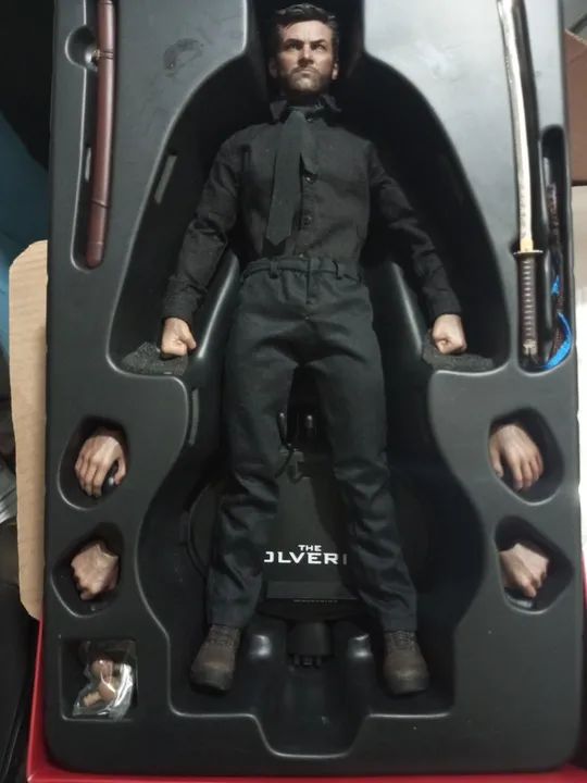 Wolverine imortal hot toys boneco figura 30cm 1/6 x-men - Foto 4