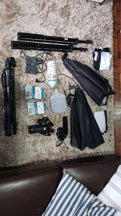 Câmera Canon EOS Rebel 60D e Acessórios - Foto 4