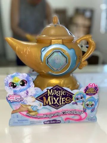 Magic Mixies Lampada Magica – Gioco Interattivo Per Bambini 3+, Con Peluche, Anello Magico, Luci E Nebbia