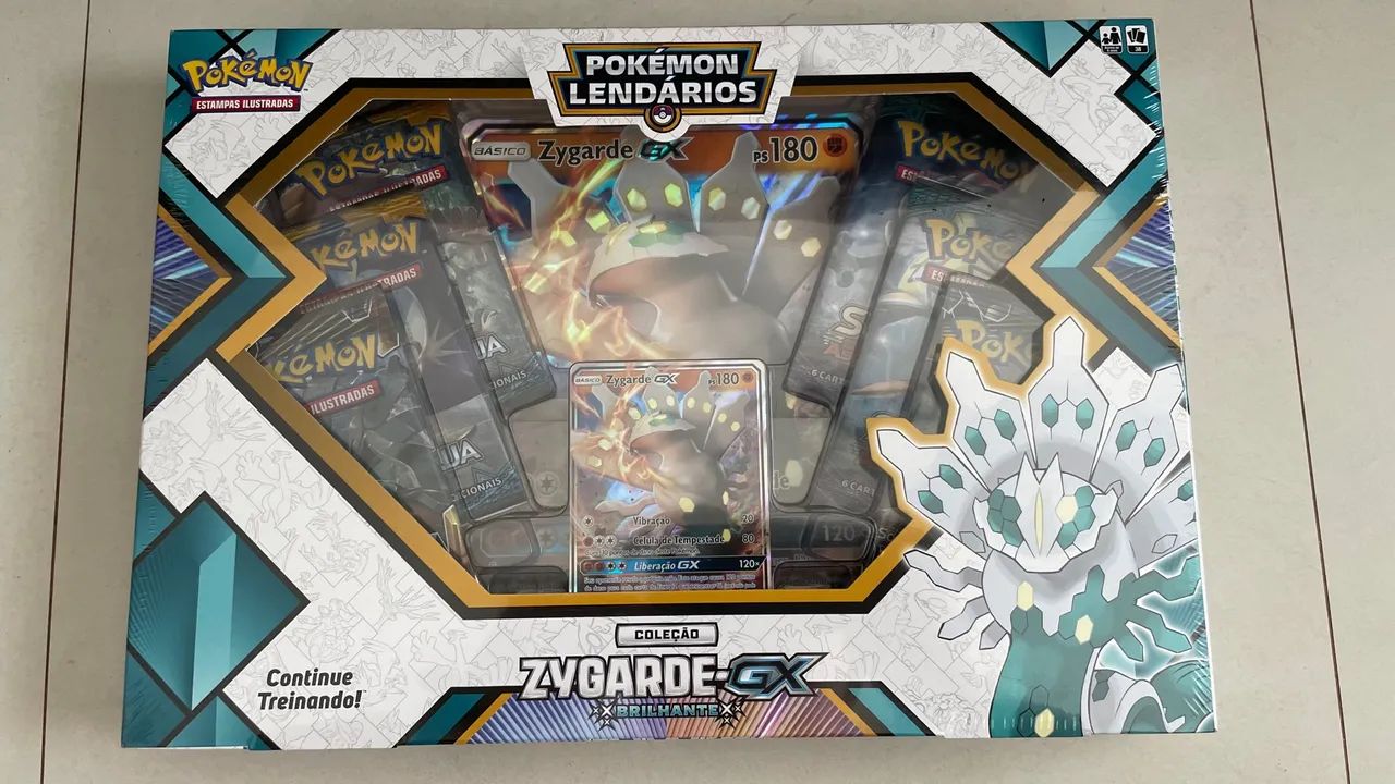 Pokemon - Box Zygarde GX - Hobbies e coleções - Norte (Águas