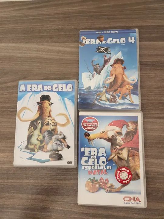 3 DVD A Era do Gelo