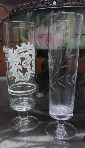 Antigas Taças em Cristal  - Foto 2