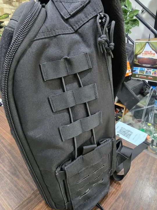 Mochila Tática Wolf Attack Elite Preta - Foto 3