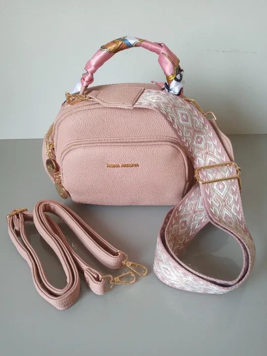 Bolsa Rosa Amora - Foto 5
