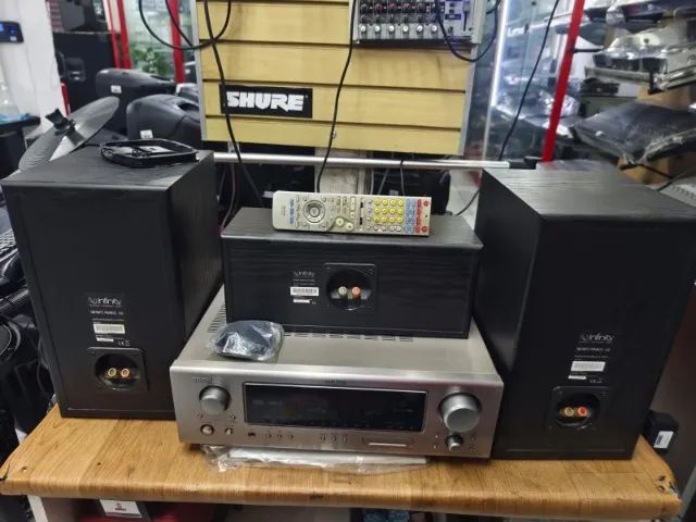 Receiver Denon Avr786 + Conjunto Infinity Primus160 + Ps210! - Foto 3