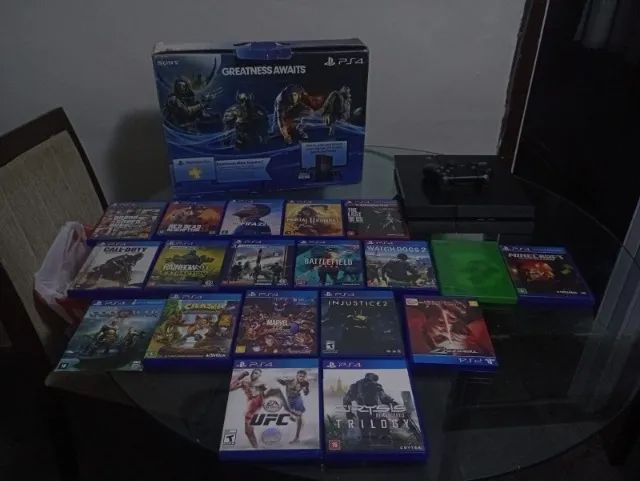 Playstation 4 com Pack de Jogos - Foto 4