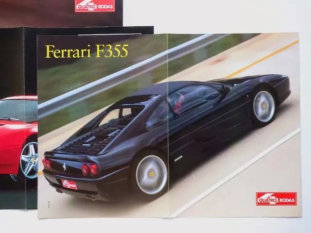 Lote de 3 pôsteres de Ferrari - F355, 550 Barchetta, 360 Modena - Foto 2