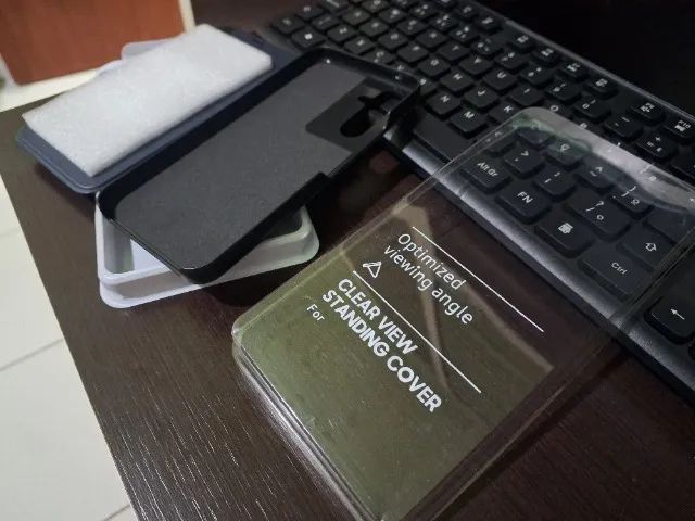 Capa azul Samsung A54 - Foto 2