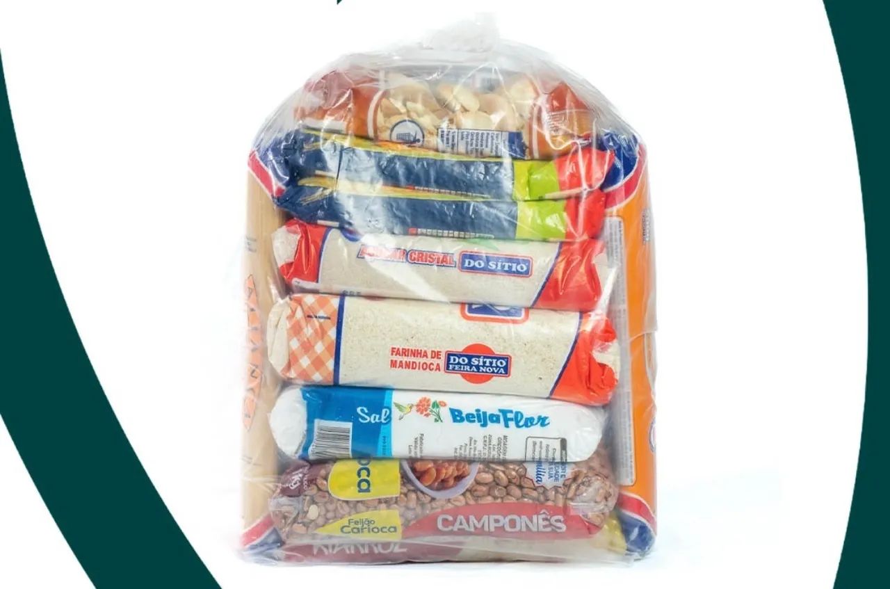 Cesta básica 13 itens R$48,00