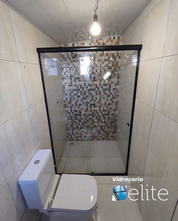 Box para banheiro em vidro temperado 8mm - Foto 3