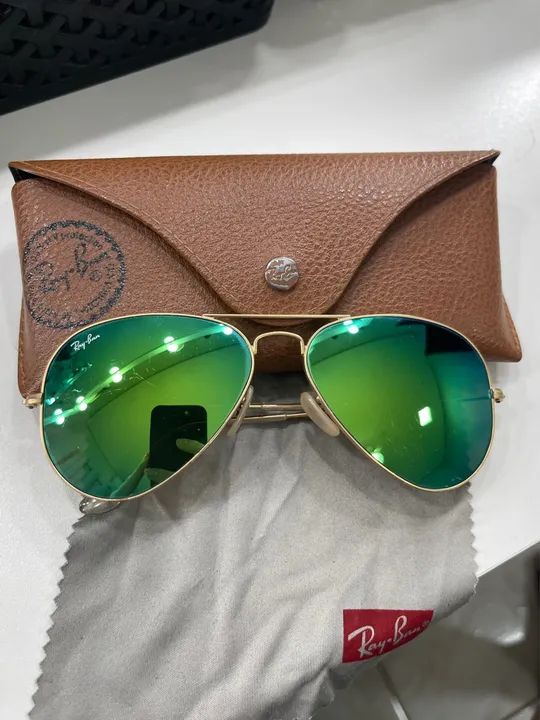 Óculos Ray Ban Aviator Original - Foto 2