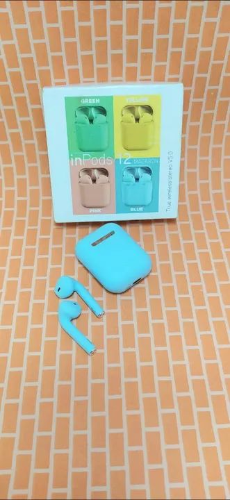 Fones de Ouvido i12 TWS Bluetooth branco - Foto 2