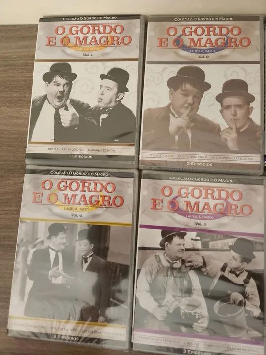 6 DVD coleção O Gordo e O Magro - Foto 2