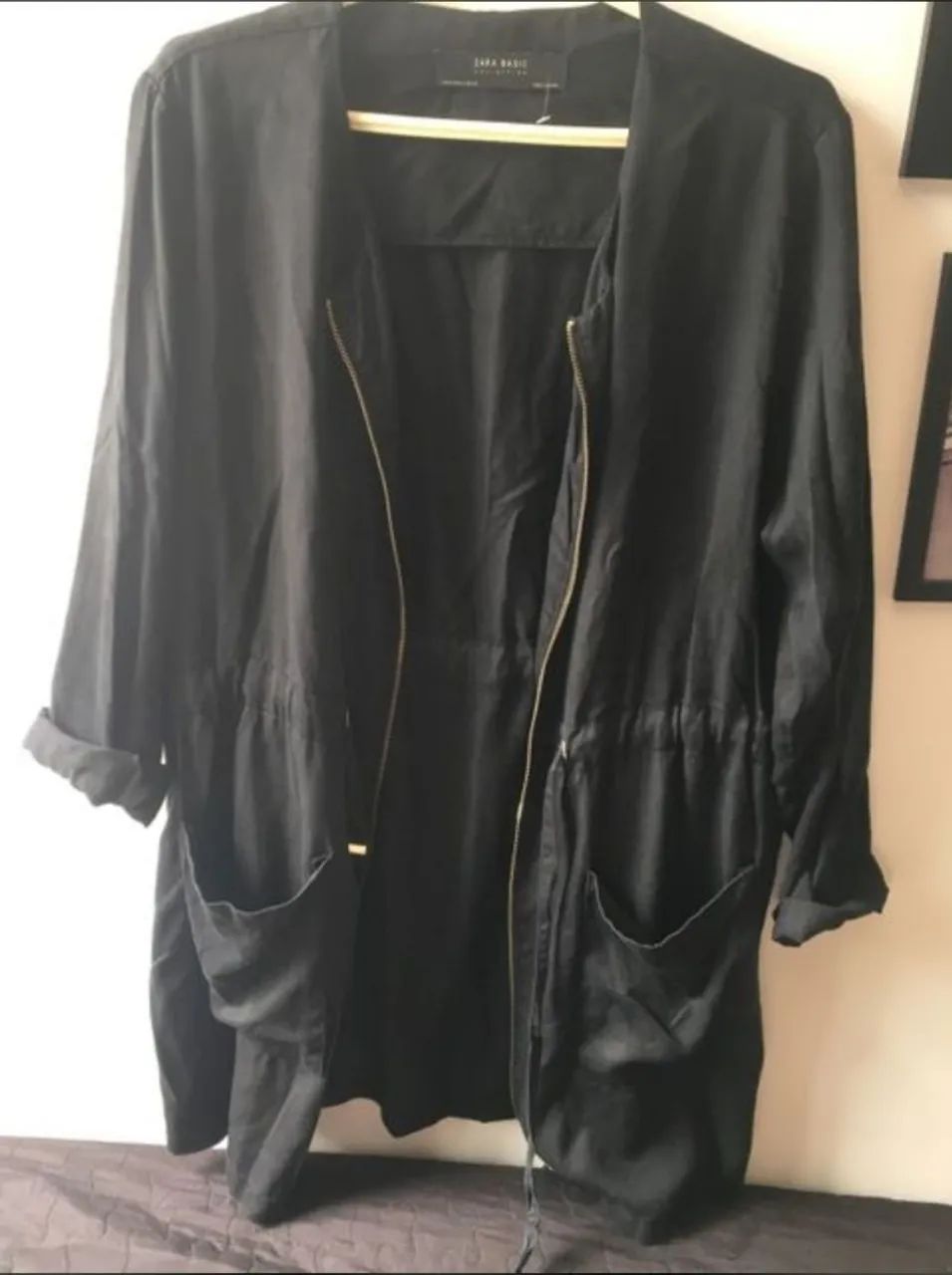 Parka zara preta  - Foto 2