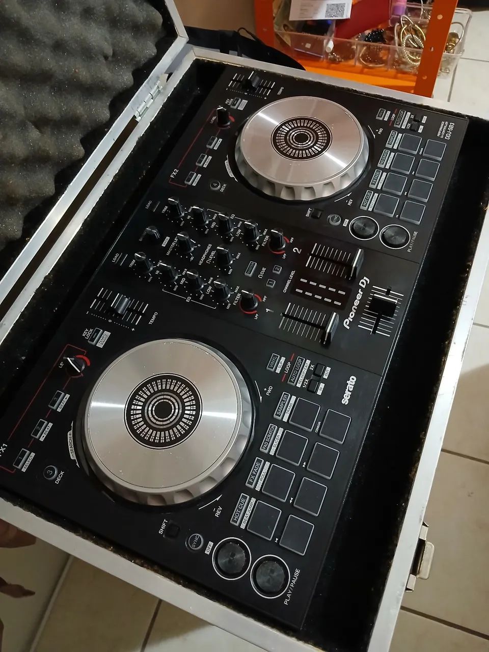 CONTROLADORA DJ PIONEER 2 CANAIS  DDJ-SB3