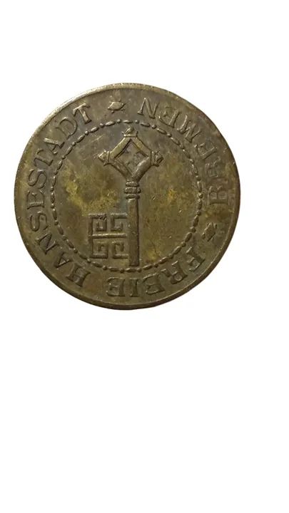 Moeda 2 Reichspfennig De 1924 Origem Alemanha