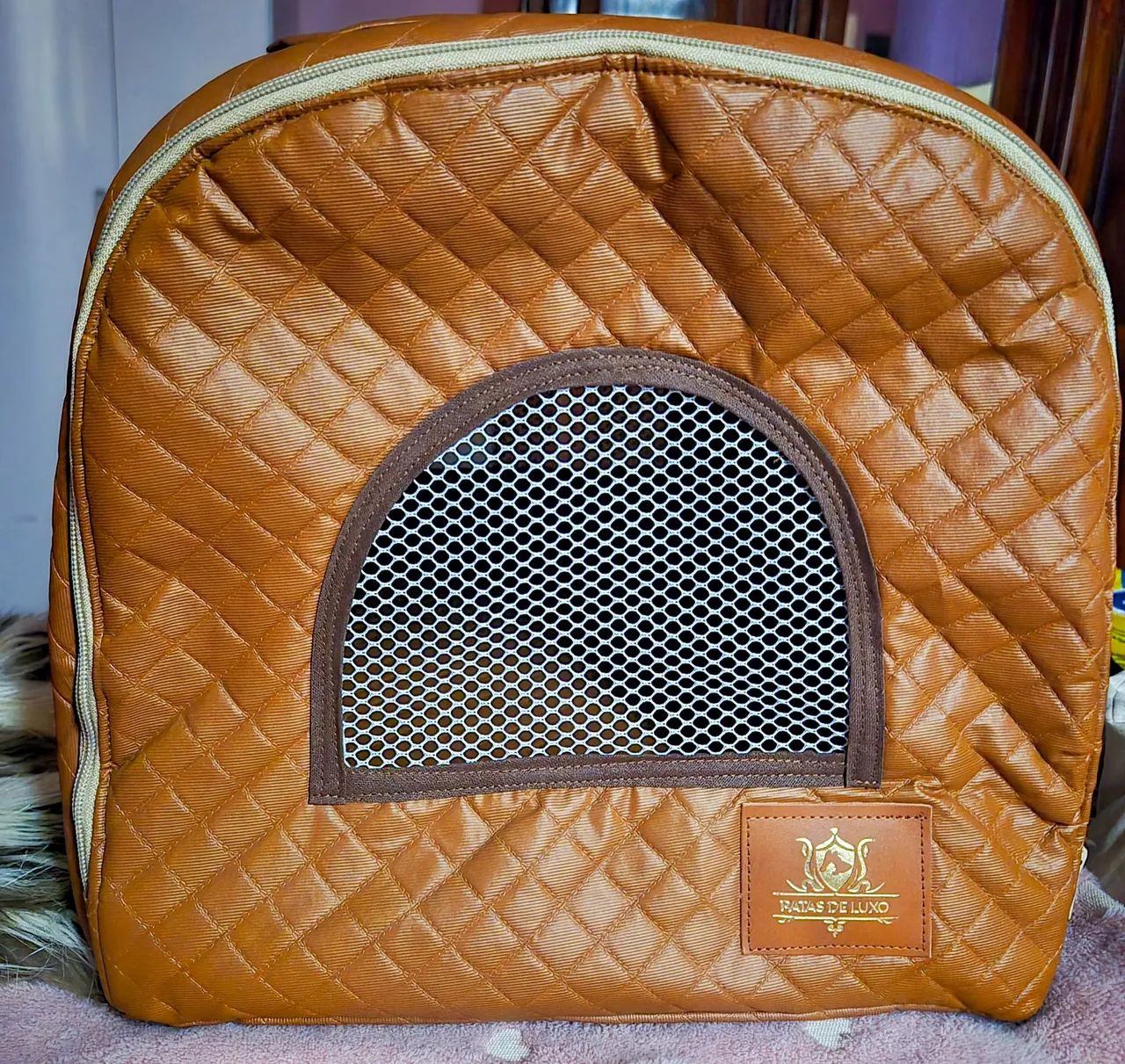 Bolsa Transporte Pet (Marron) e Cadeirinha Pet (Preta) # VENDO Juntas ou separadas - Foto 5