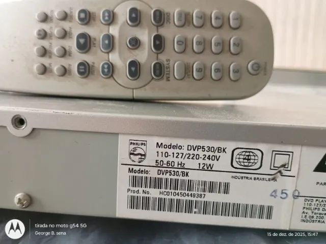 Aparelho de dvd Philips dvp 530BK - Foto 5