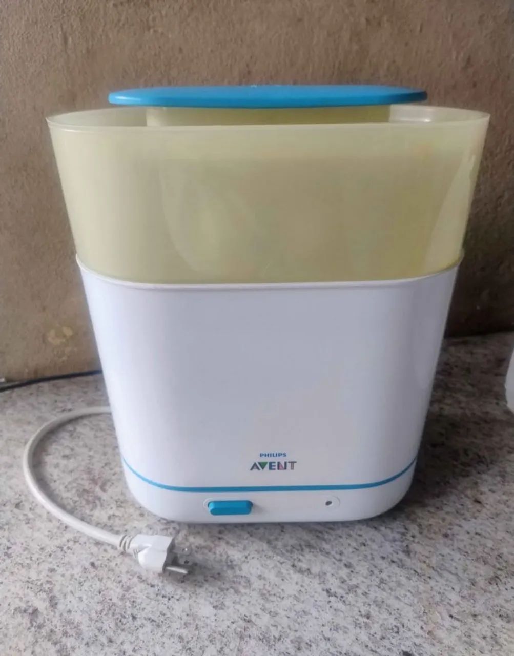 Esterilizador elétrico Avent USADO<br>PLUG PADRÃO AMERICANO.