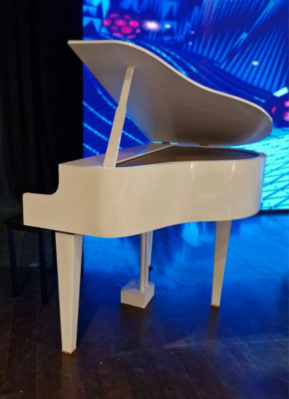 Piano de Cauda Branco - Foto 4