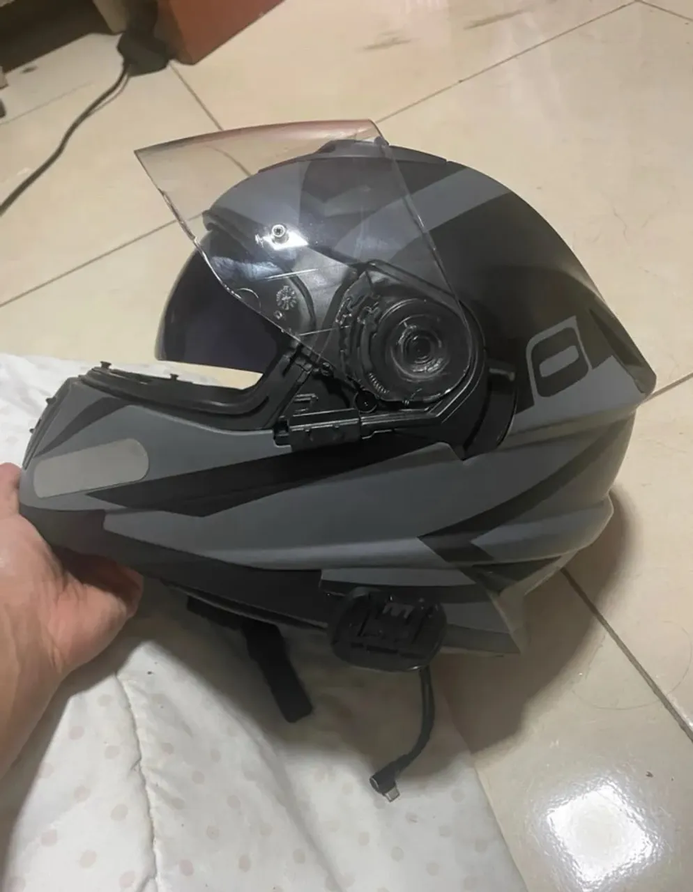 Capacete Norisk Ridic, TAM 60, pouquíssimo usado.