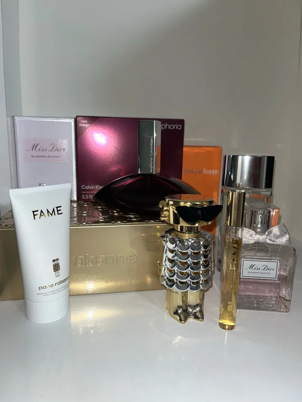 Kit de Perfumes Importados - Miss Dior, Fame e Paco Rabanne!