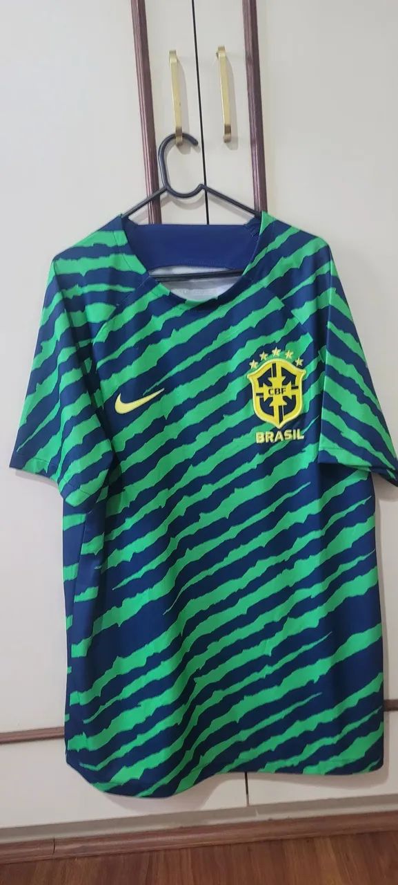 Camisa Brasil 2023 - Verde e Azul