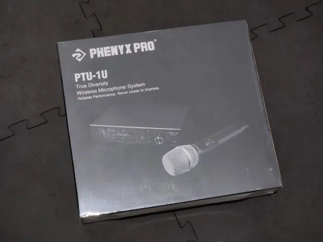 Microfone Profissional Phenyx Pro Sem Fio - Ptu-1u - Novo, na Caixa, Lacrado! - Foto 3