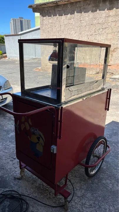 Carrinho de Pipoca ou batata Completo - Foto 2