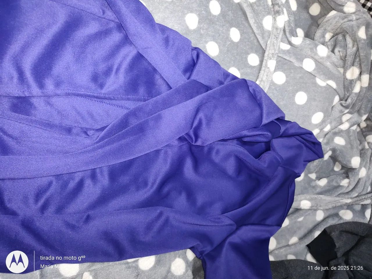 Casaco roxo elegante - Foto 2