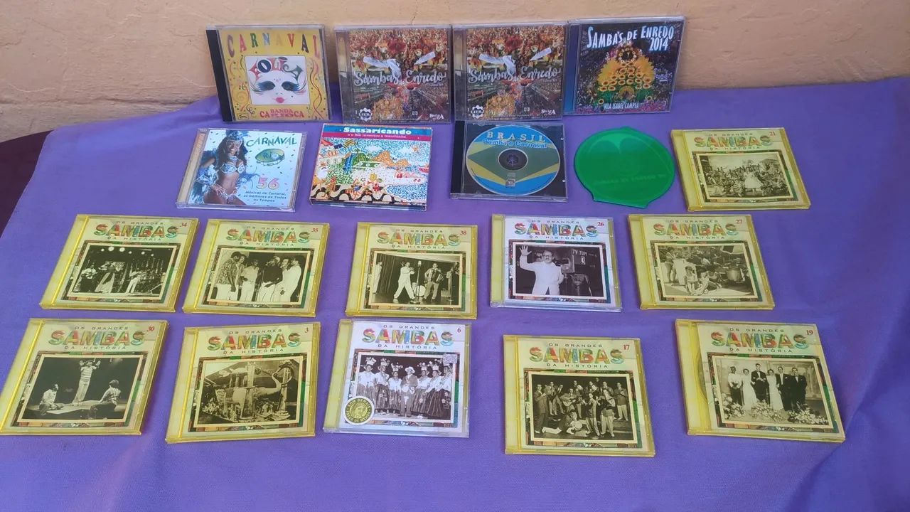 Cds Samba Enredo Carnaval marchinhas, varios. - Foto 2