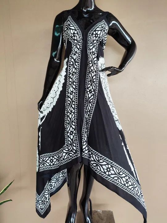 Vestido indiano lenço 