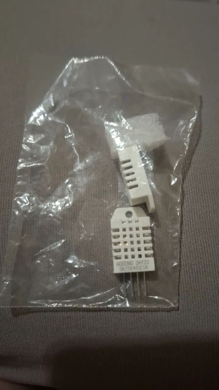 Sensor de Umidade e Temperatura DHT22 AM2302 Arduino/Raspberry Pi
