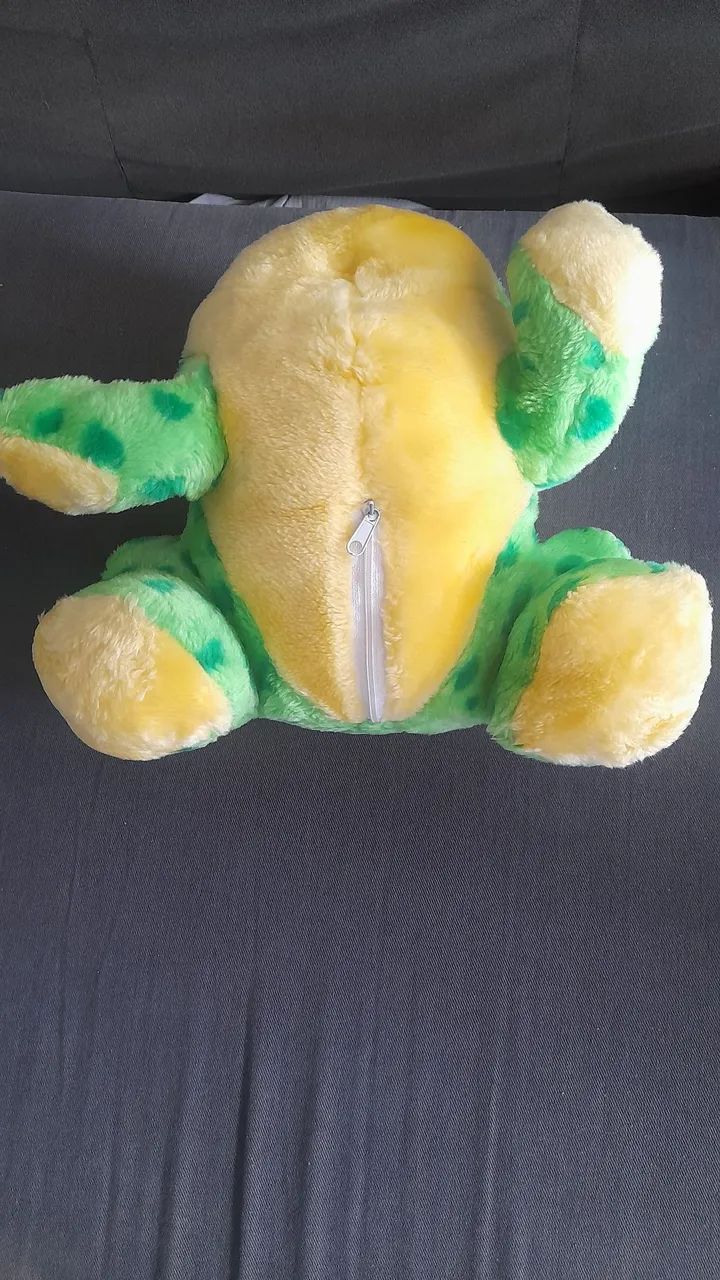 Sapo de Pelúcia Verde - Foto 5