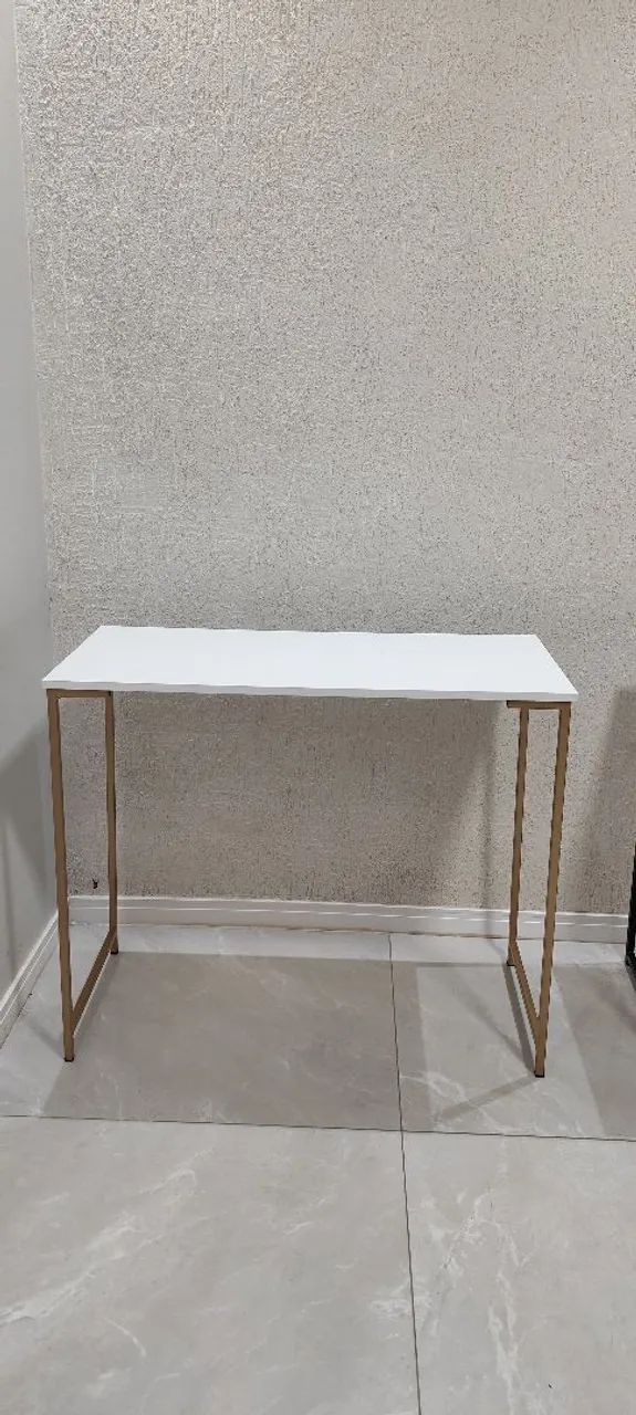 Escrivaninha cor dourada  - Foto 2