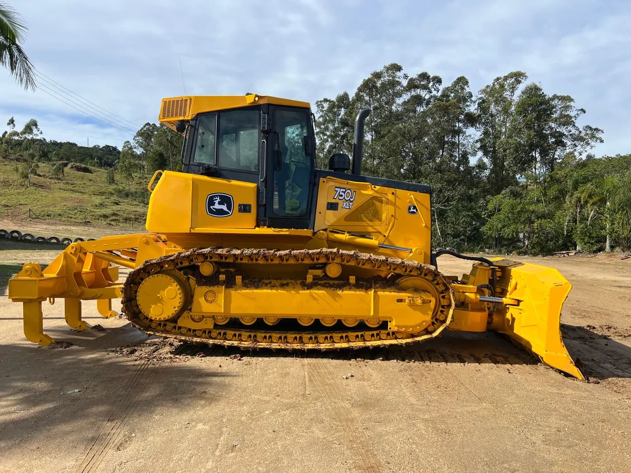 Trator esteira JHON DEERE 750J - Foto 4
