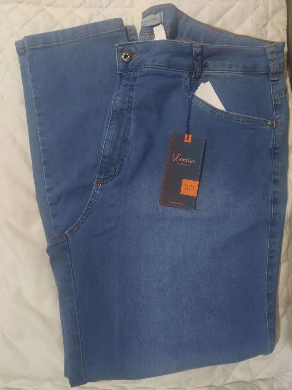 Calça Jeans Plus Size 54 