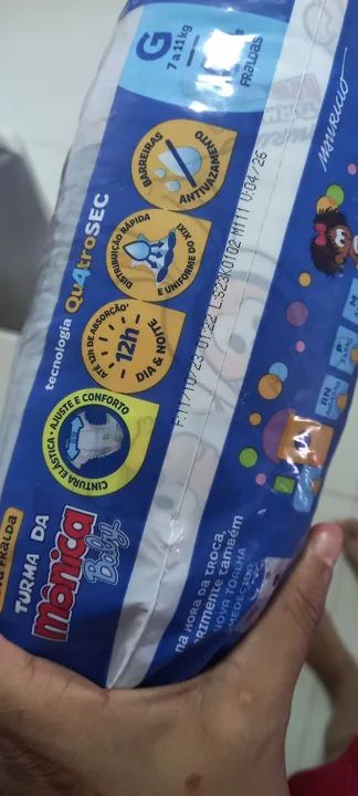 Fralda Huggies e turma da Mônica G - Foto 4