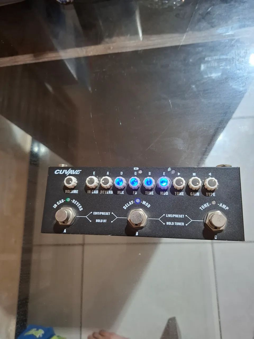 Pedal de Guitarra Cuvave Baby
