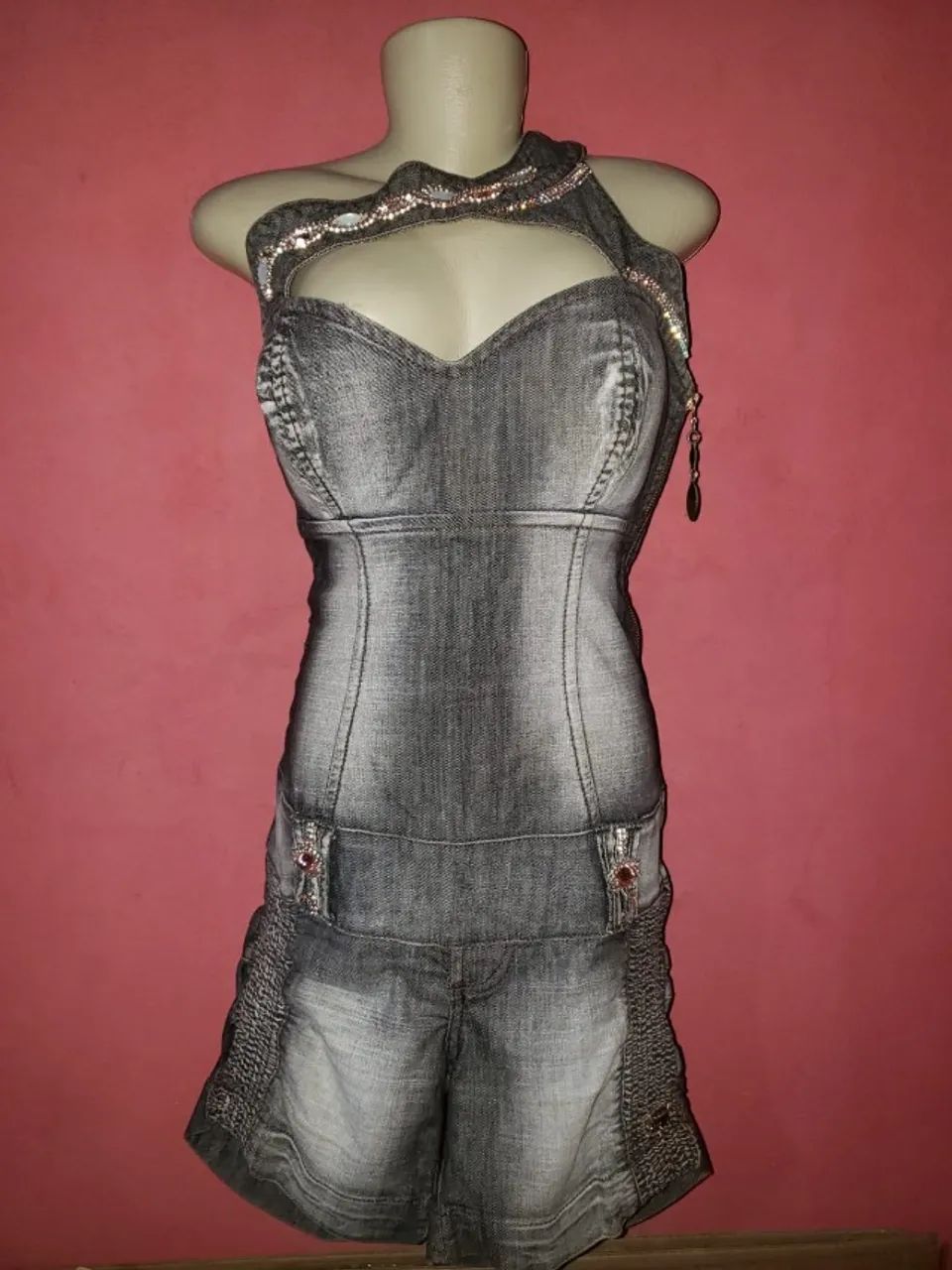 Macacão Jeans Rhero Jeans - Foto 4
