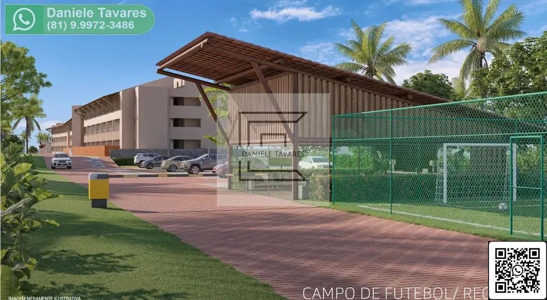 Flat na Praia dos Carneiros - Condomínio a Beira MAR - Foto 14