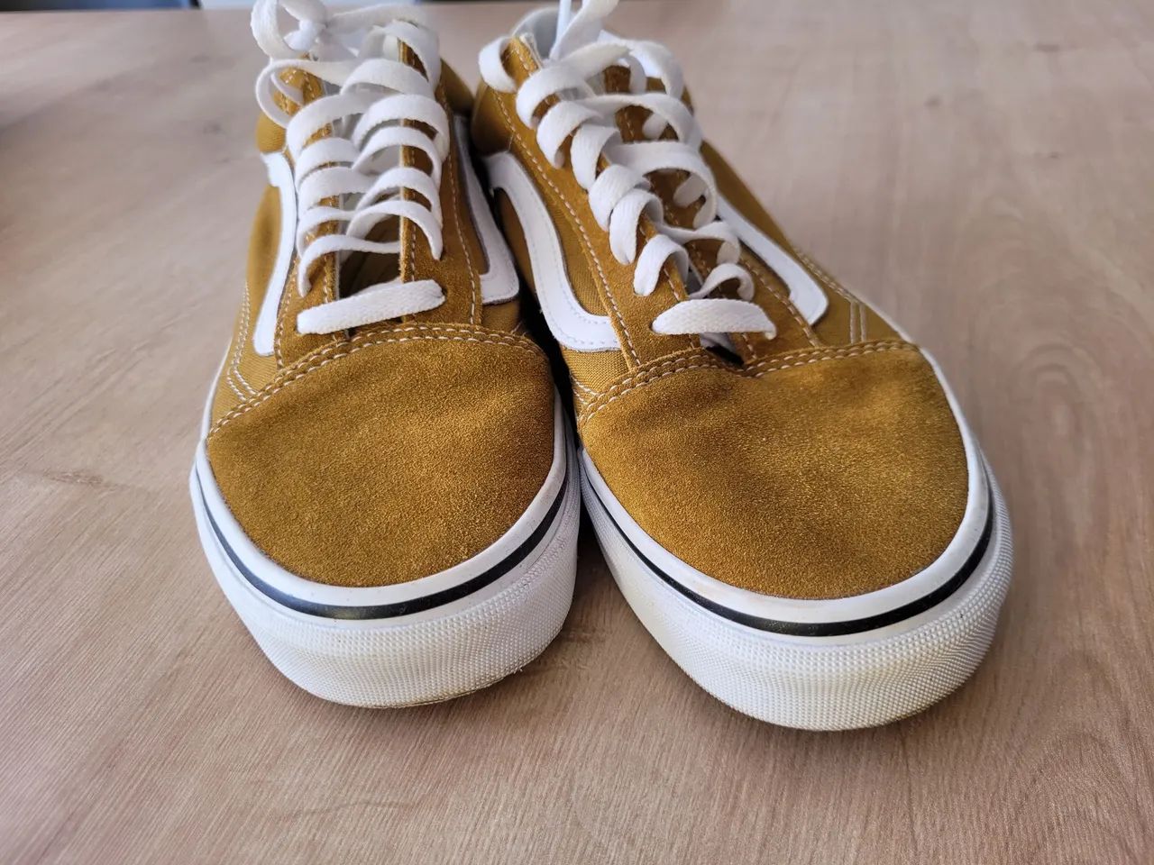 Tênis Vans Old Skool - Amarelo - Foto 4