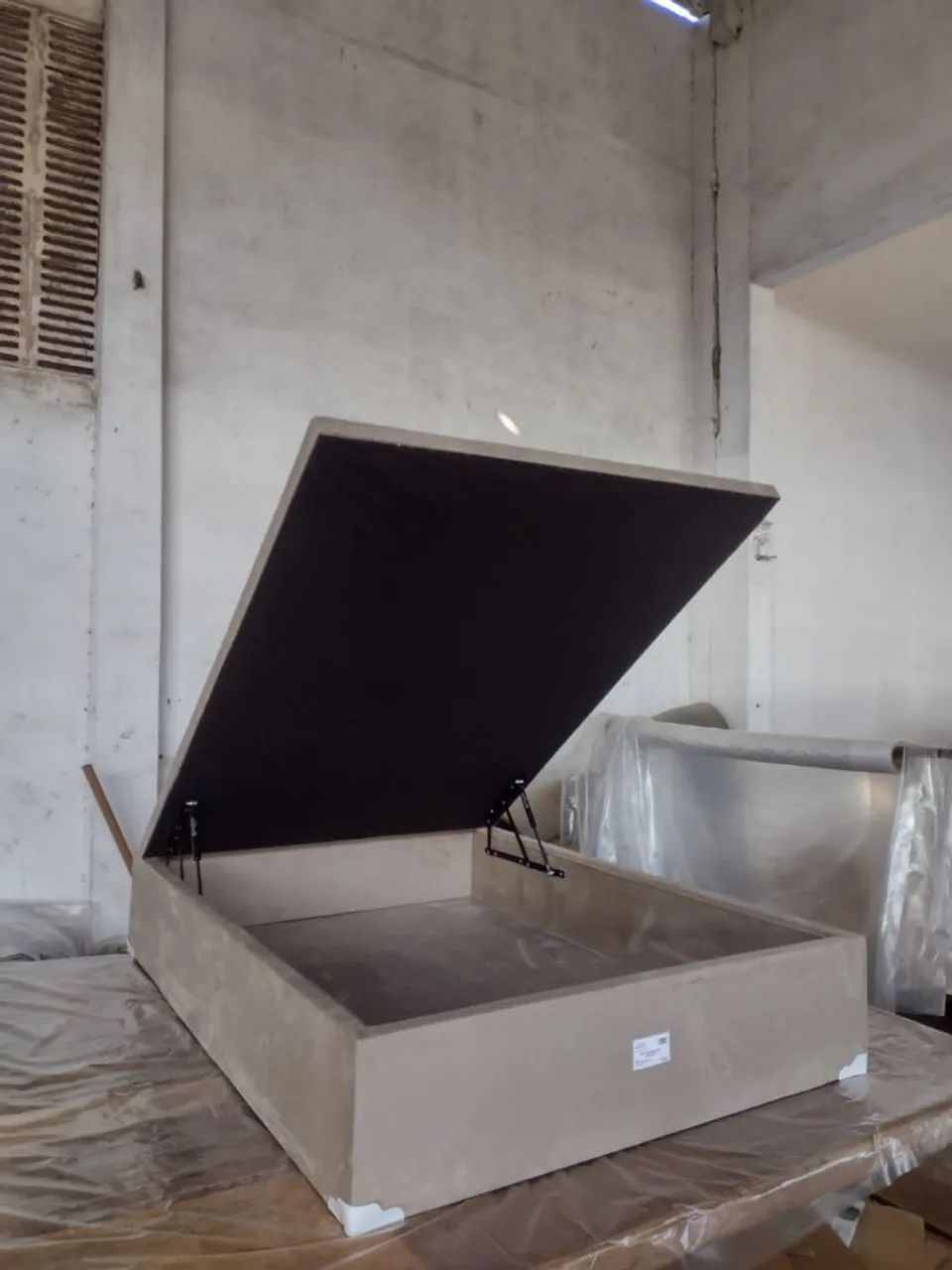 Cama Box,bicama,base baú, recamier  - Foto 4