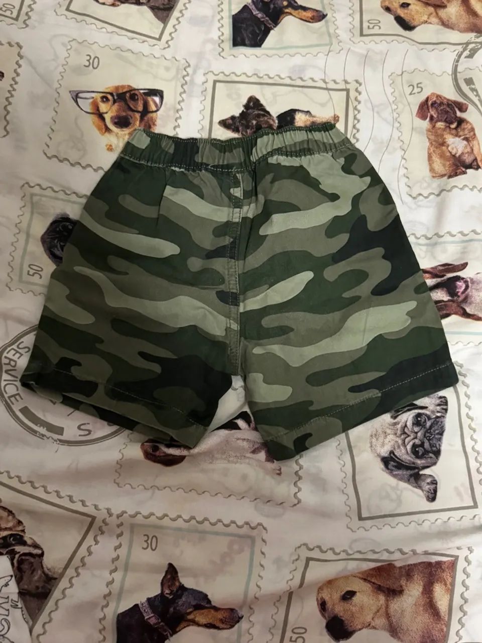 Conjunto Carter's Shorts Camuflado e Regata Watch Out World - Foto 4
