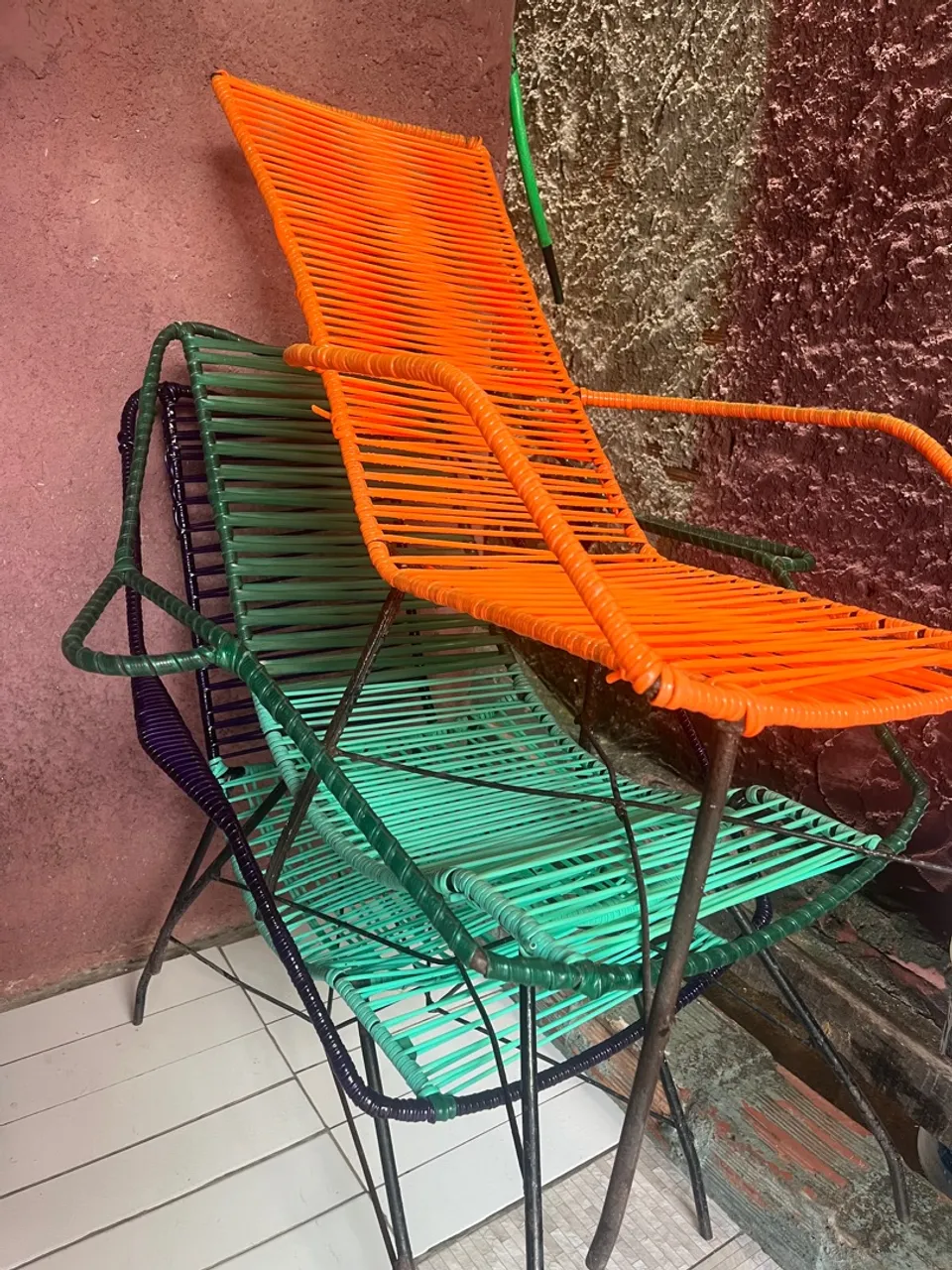 Cadeira de espaguete