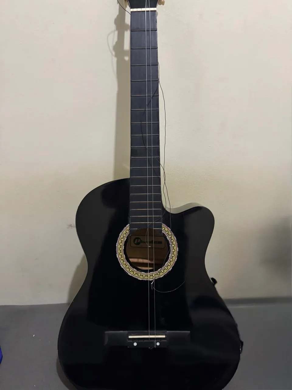 VENDO VIOLÃO ELETROACÚSTICO PHX PRENER-LC - PRETO BRILHANTE