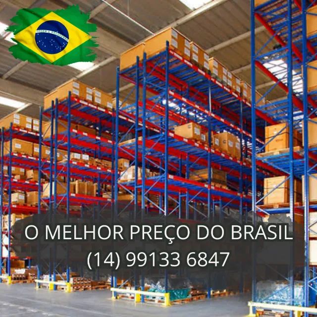 Porta Palete estrutura de aço para comércio