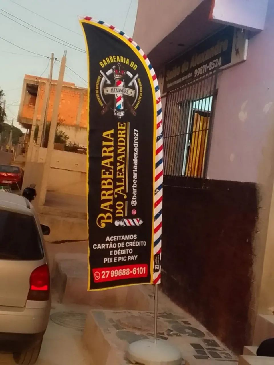 Banner Barbeiro - Barbearia do Alexandre