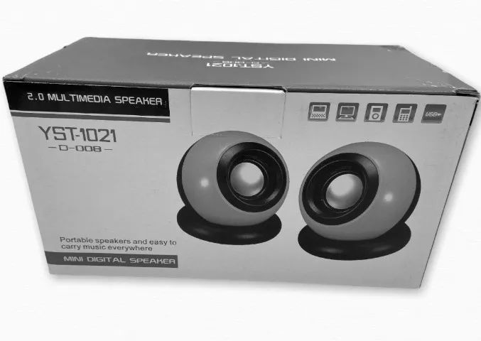 Mini Caixa De Som Multimídia Notebook E Pc - Yst-1021/ D-008