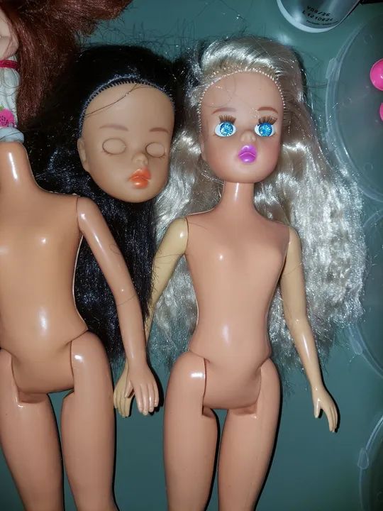 boneca barbie , susi ( lote de sucatas de boneca) - Foto 3